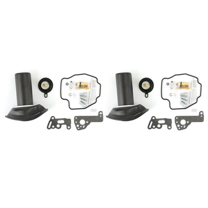2set Carburatore Kit di Riparazione Stantuffo Diaframma per Yamaha VIRAGO 535 XV535 1990-01 Generico