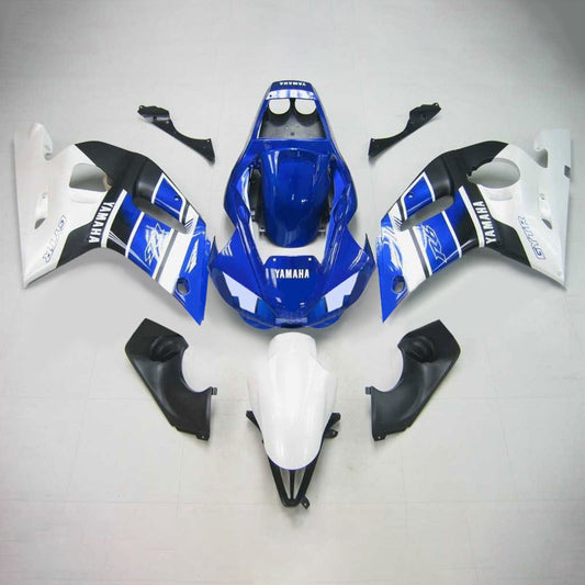 Amotopart Yamaha 1998-2002 YZF 600 R6 Kit di punta nera blu