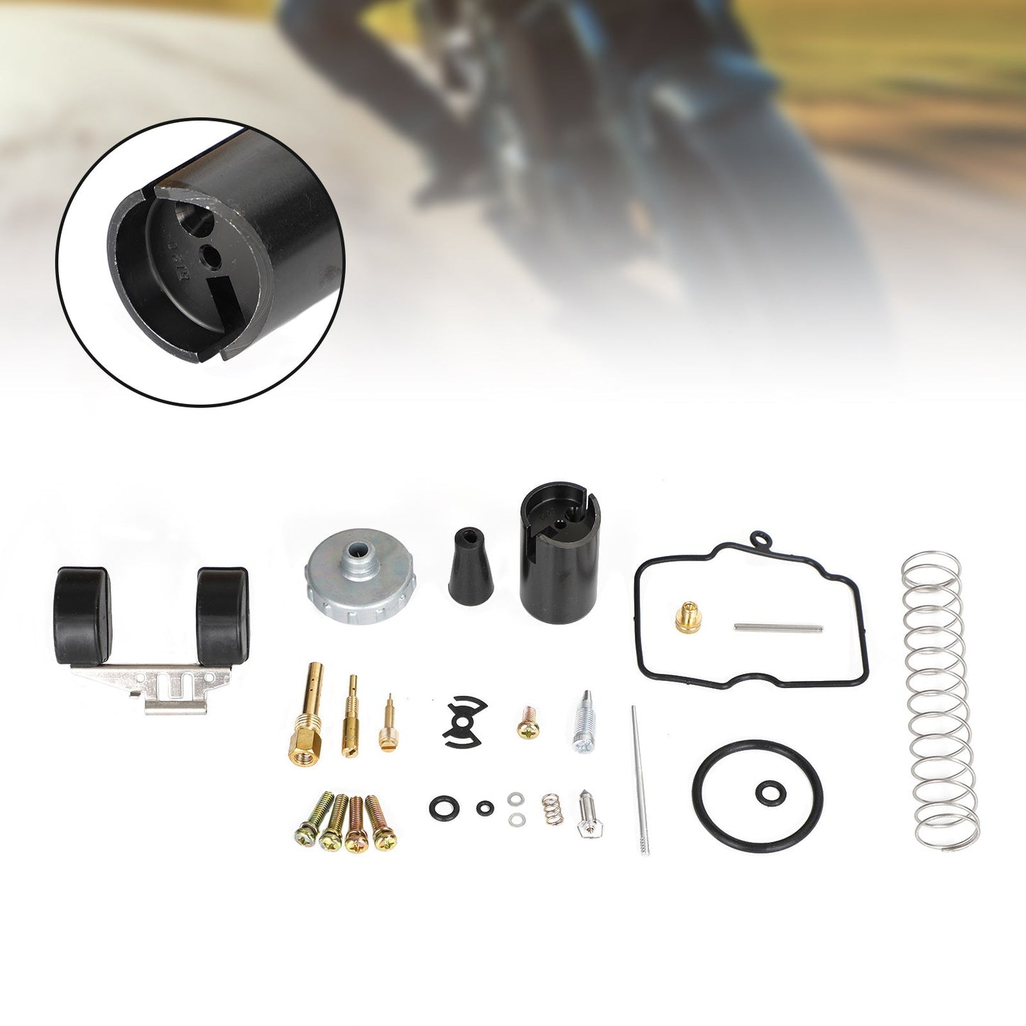Kit di ricostruzione carburatore adatto per VM26 Carb ATV Dirt Bike 150cc 160cc 200cc 250cc Generico