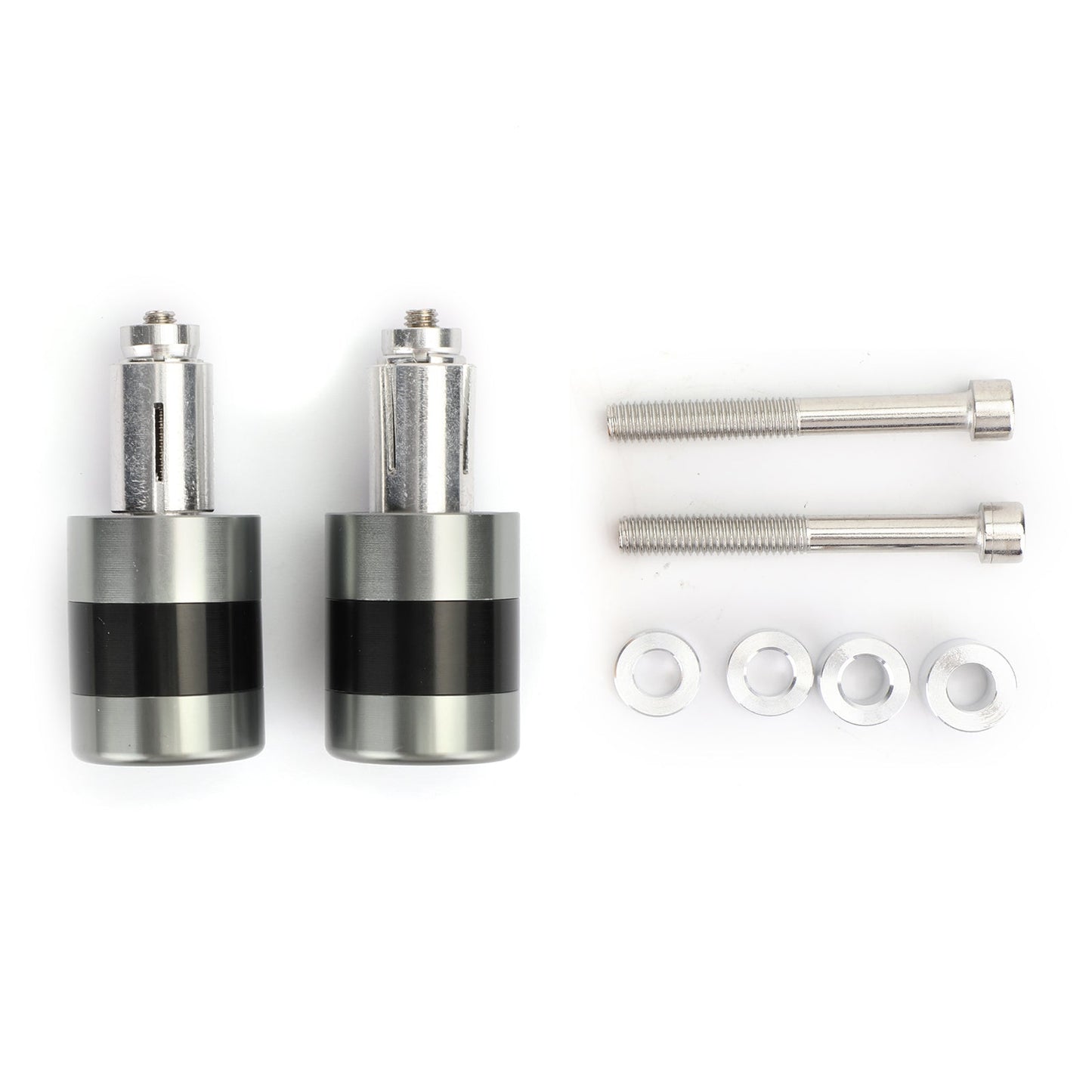 Anti Vibrazione 7/8" 22mm Manubrio Tappo Terminale M6/M8 Bullone Cursore Peso Riduzione Generico