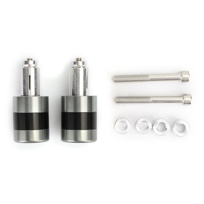 Anti Vibrazione 7/8" 22mm Manubrio Tappo Terminale M6/M8 Bullone Cursore Peso Riduzione Generico