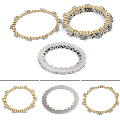 Kit Frizione ferro &amp; Dischi Frizione per Honda NT NV VRX 400 Steed 400 1983-2002 Generico