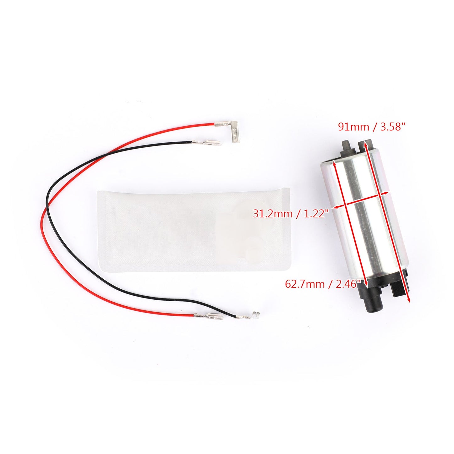 NUOVA pompa del carburante adatta per Kawasaki KLX 250 250S 13-21 KLX 300 R 20-21 sostituzione generica