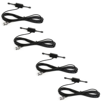 Antenna scanner per Uniden Radio BNC Glass Mount 4" Mobile Full Band