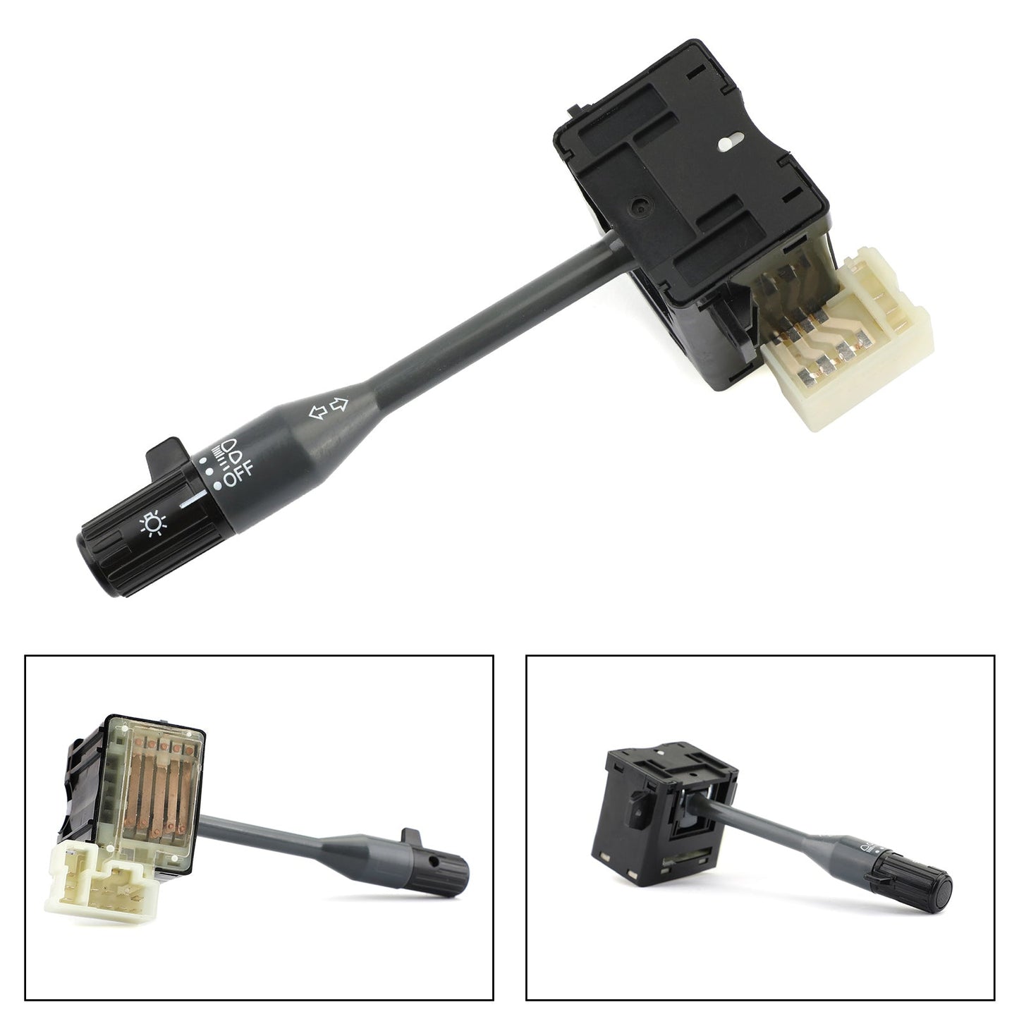 Leva interruttore dimmer indicatore di direzione faro adatta per Nissan Pathfinder D21 25540D4500 generico