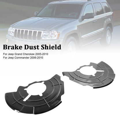 Parapolvere freno anteriore destro + sinistro per Jeep Grand Cherokee Commander 2005-2010