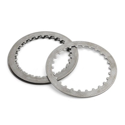 Kit frizione in ferro e dischi di attrito adatti per Suzuki AX100 AX115 TS100 TC100 RV90 Generico