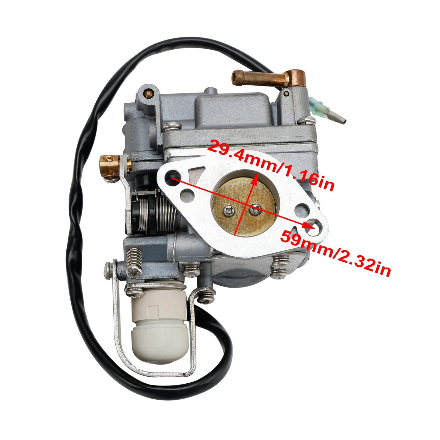 Carburatore Carb adatto per Yamaha F20C 4 tempi 20HP 6AH-14301-20
