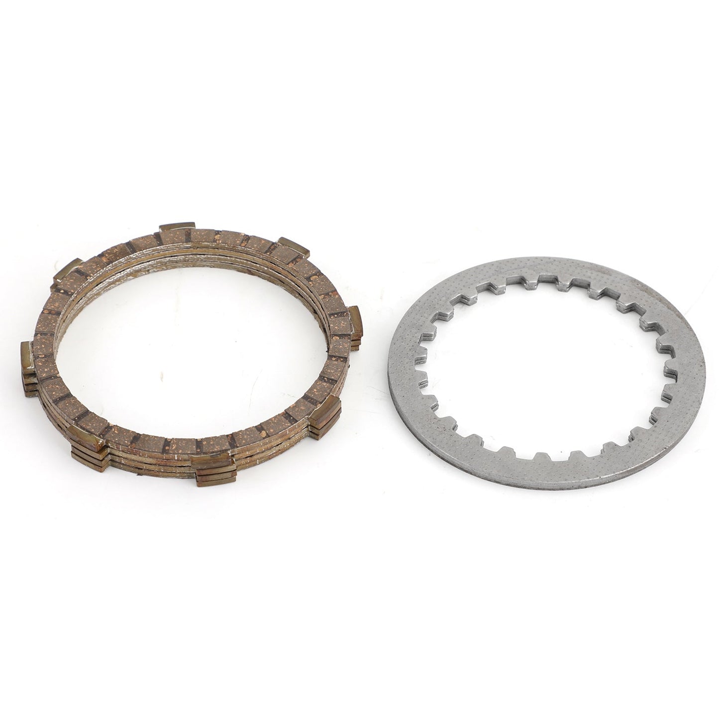 Kit Frizione ferro &amp; Dischi Frizione per Yamaha YB100 DX100 L5 L5T L5TA 1969-1987 Generico