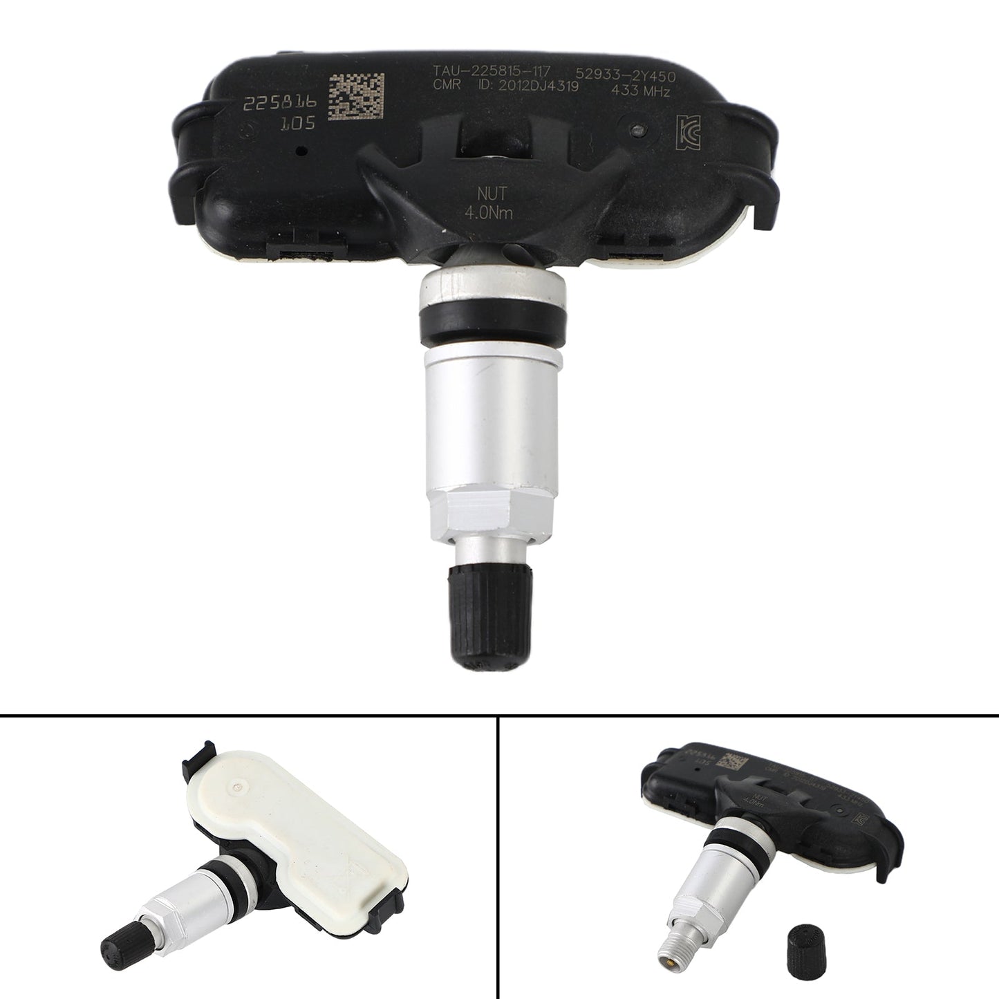 1 sensore di pressione pneumatici TPMS 52933-2Y450 per Hyundai ix35 Tucson generico