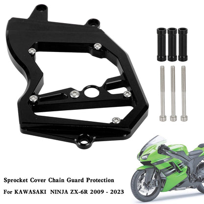 KAWASAKI Ninja ZX-6R ZX6R 2009-2023 Protezione catena coperchio pignone