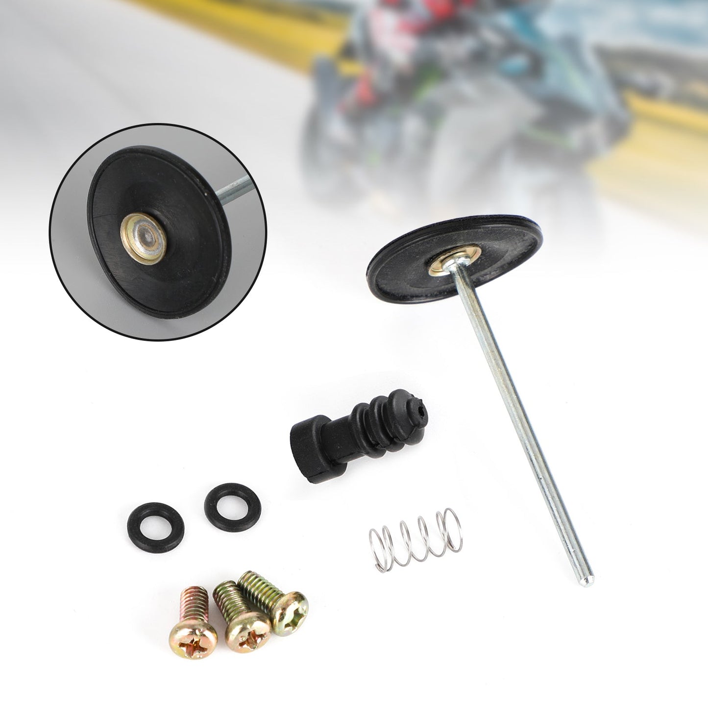 Carburatore Carb Rebuild Kit adatto per Honda XL250R CB450SC XL500R CB650 CB750 Generico