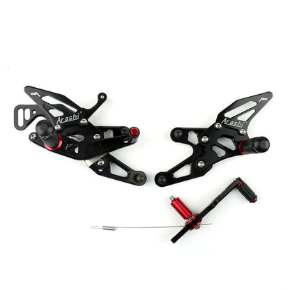 Pedane poggiapiedi CNC Racing Pedane arretrate per BMW S1000RR 2015-2018 Generico