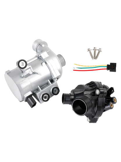 2007-2008 BMW 328xi X5 3.0si Pompa acqua elettrica con termostato e bullone 11517586925 11537549476