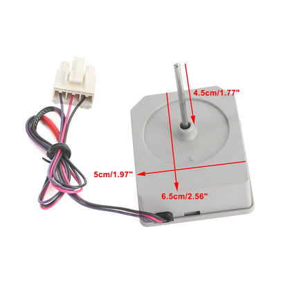 Motore del ventilatore rotativo inverso del frigorifero CC 12V per Hisense KBL-48ZWT05-1204B