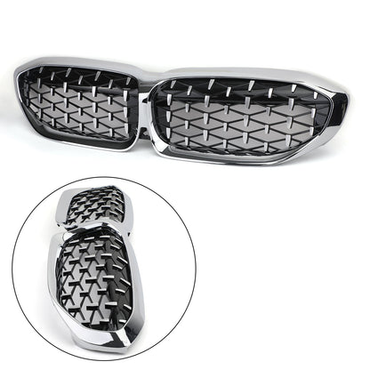 Griglia Diamond Style per BMW Nuova Serie 3 G20 Racing Chrome Front Rene Grille Generico