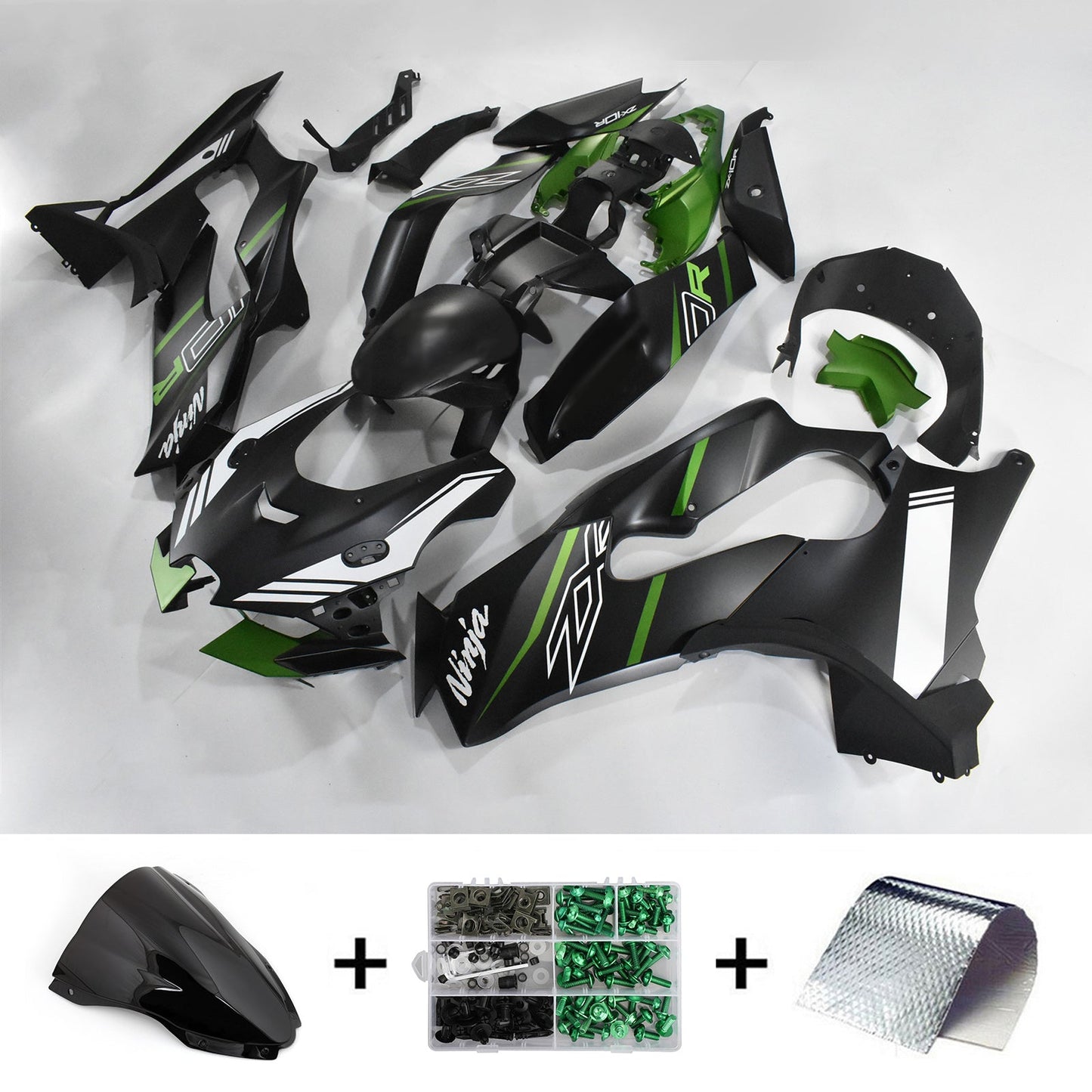 Amotopart Kawasaki ZX-10R ZX10R 2021-2022 Kit carena Carrozzeria ABS