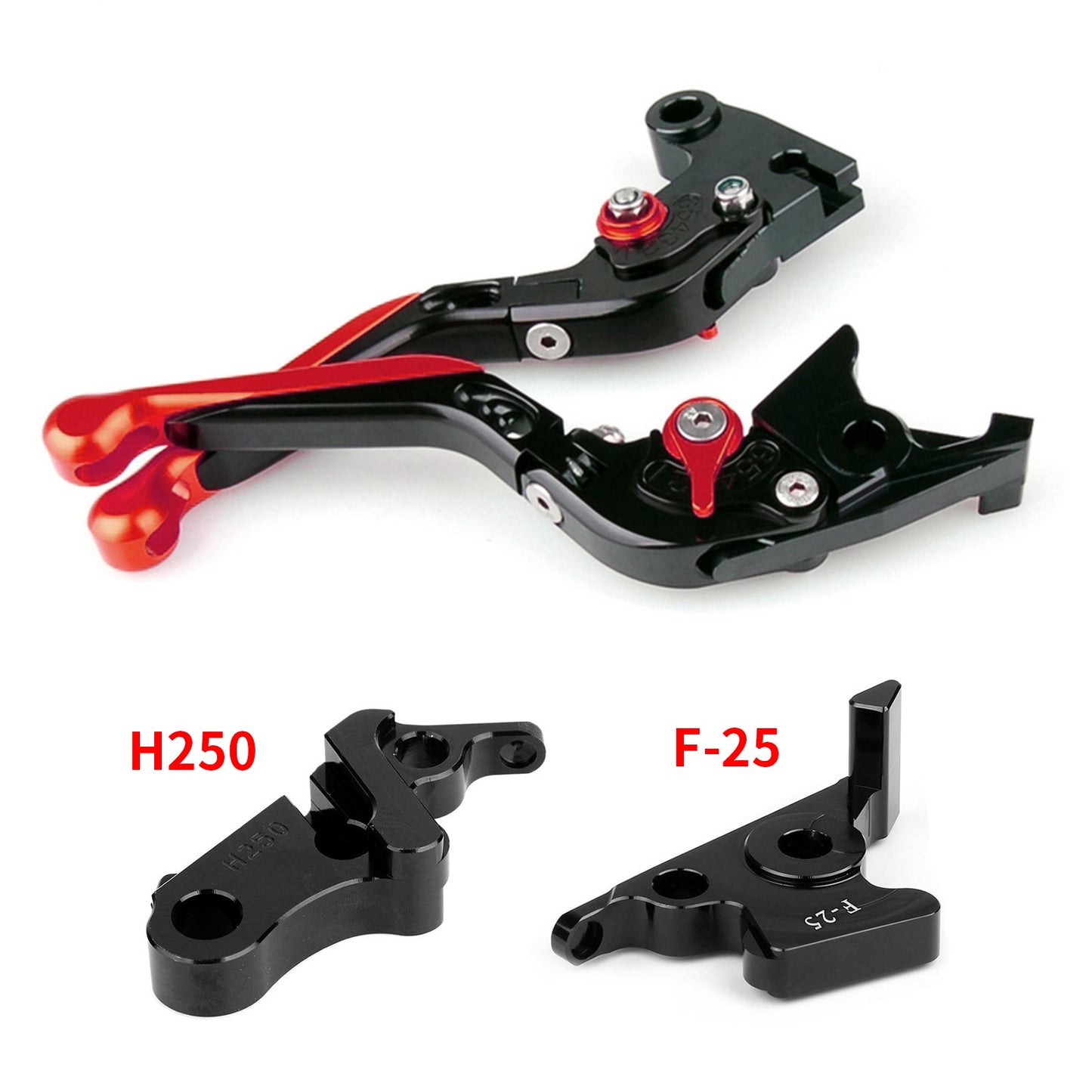 Leva freno frizione regolabile per Honda CB500F CBR500R CBR250R CBR300RR CB300F Generico