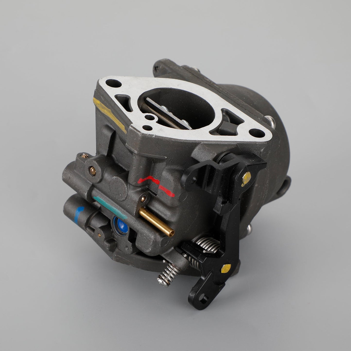 Motore fuoribordo Carburatore Carb adatto per 16100? ZV4? D22 BF15A1 BF15A2 BF15AH BF15AK Generico
