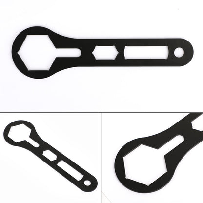 Chiave Tappo Forcella 50mm Camera per Husqvarna 125 250 300 350 450 501 ricostruzione anteriore Generico