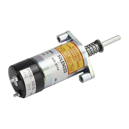 125-5774 Solenoide di arresto carburante 24 V per Caterpillar 3204 3304 3304B 3306 3306B