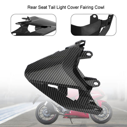 2019-2021 Honda CBR500R Sedile posteriore Copri fanale posteriore Carena in carbonio