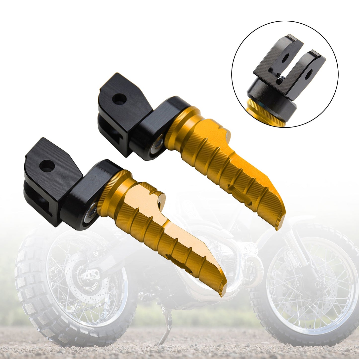 Pedane anteriori Pedane poggiapiedi adatte per DUCATI Scrambler 400/800/1100/sport 2015-2023