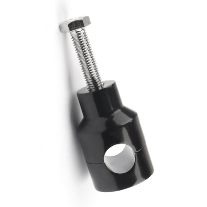 Manubrio Riser Riser Mount Morsetti di montaggio Moto Bici 7/8" 22mm Nero Generico