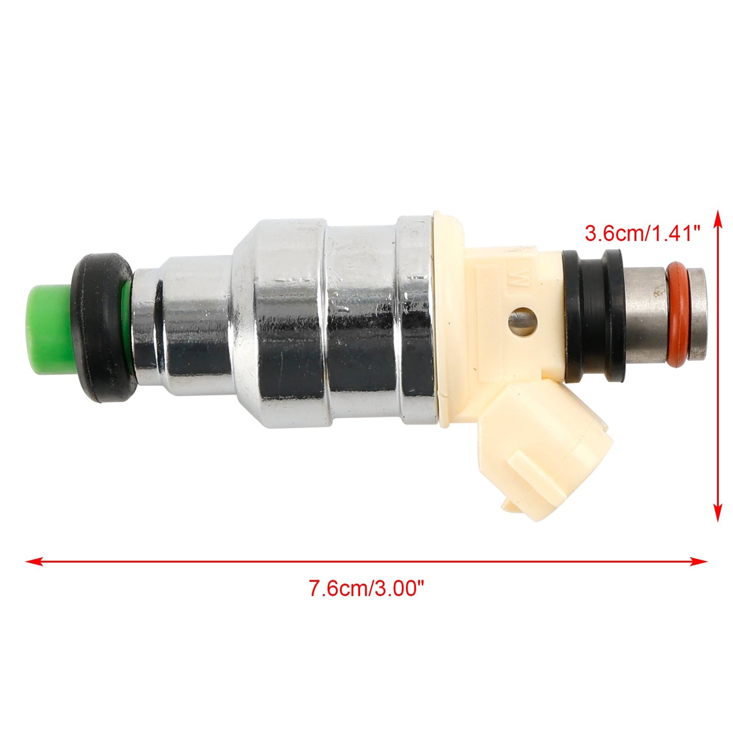 4 pezzi iniettore di carburante INP-081 adatto per Mazda B2200 2.2L 1990-1993 F2G8-13-250