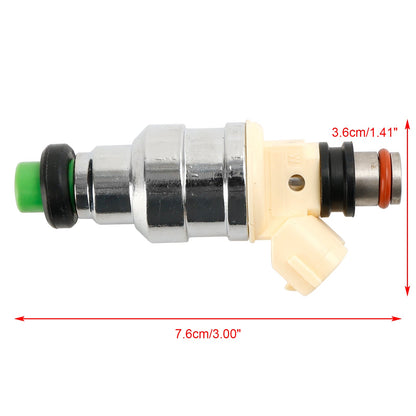 4 pezzi iniettore di carburante INP-081 adatto per Mazda B2200 2.2L 1990-1993 F2G8-13-250
