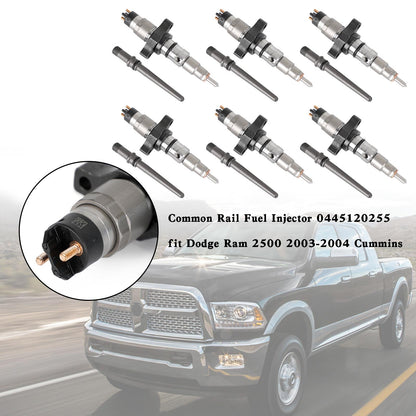 Dodge Ram 2500 3500 Trucks 5.9L Diesel 2004 Early Production 1PCS/6PCS Common Rail Iniettore di carburante 0445120255 Generico