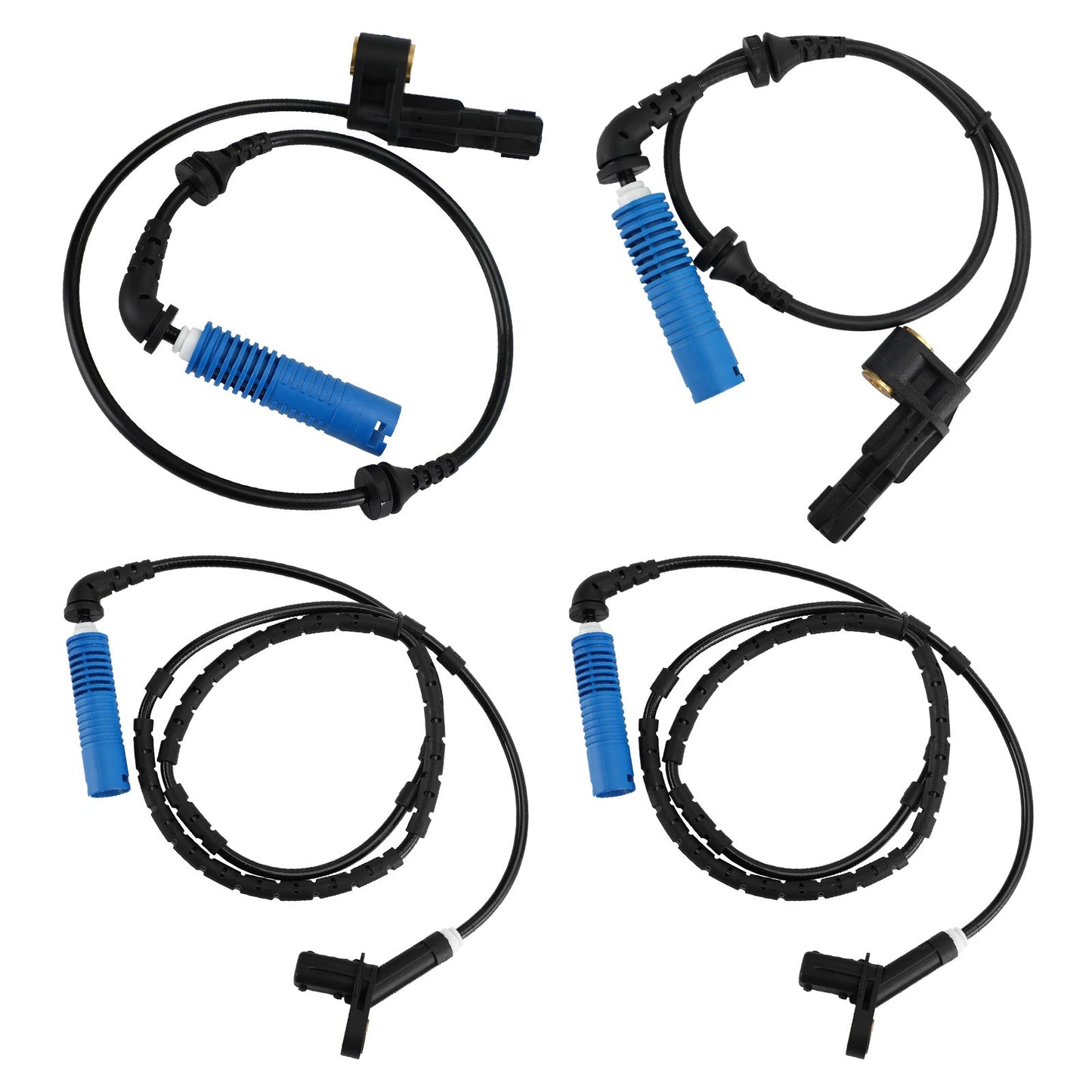 4 Sensore velocità ruota ABS anteriore posteriore sinistro e destro per BMW 325CI 325I 330CI 330I M3 generico