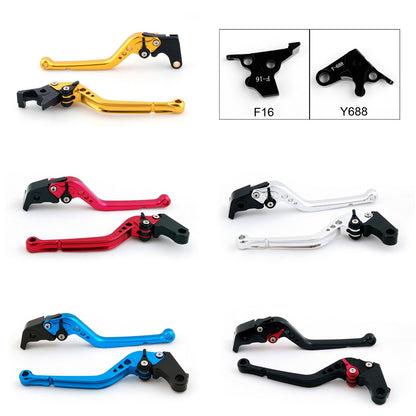 Brake Clutch Levers For Yamaha  FAZER/GT FZ6R FZ8 XJ6 FZ6-Fazer/S2 Black