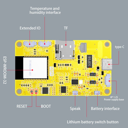 Scheda di sviluppo ESP32 Touch screen Bluetooth WiFi Smart Display da 2,4 "240 * 320