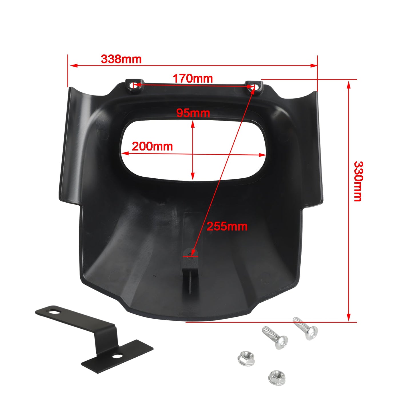 Faro anteriore carenatura maschera cappuccio per M8 Softail Fat Bob FXFB 2018-2022