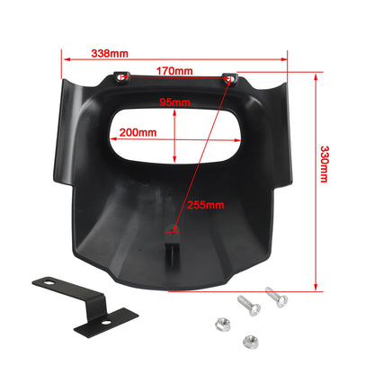 Faro anteriore carenatura maschera cappuccio per M8 Softail Fat Bob FXFB 2018-2022