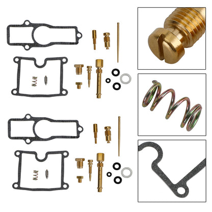 2X 1980-1983 Kit ricostruzione carburatore Kawasaki Z400 KZ400FX KZ550 GPZ550