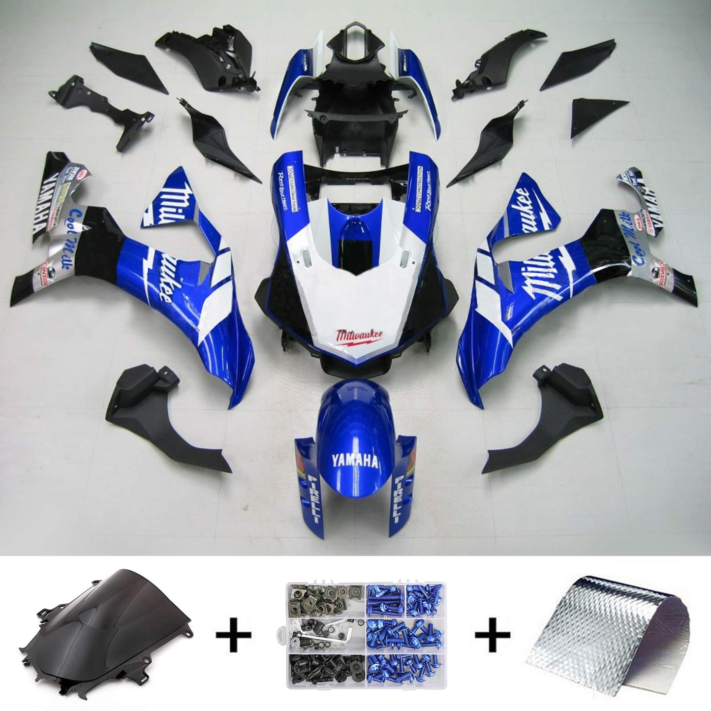 Casting Amotopart adatto per Yamaha YZF 1000 R1 2015-2019