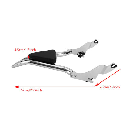 2009-2022 CVO Road Glide Street Road King Schienale Sissy Bar