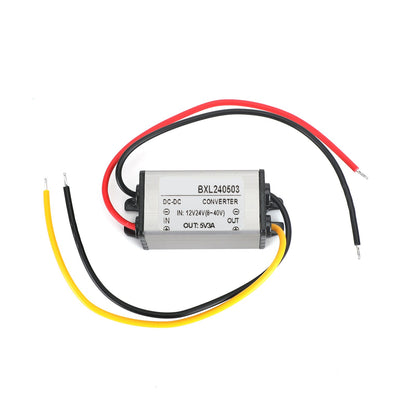 1 ~ 5A Regolatore di alimentazione del convertitore CC / CC impermeabile 12V / 24V Riduci a 5V