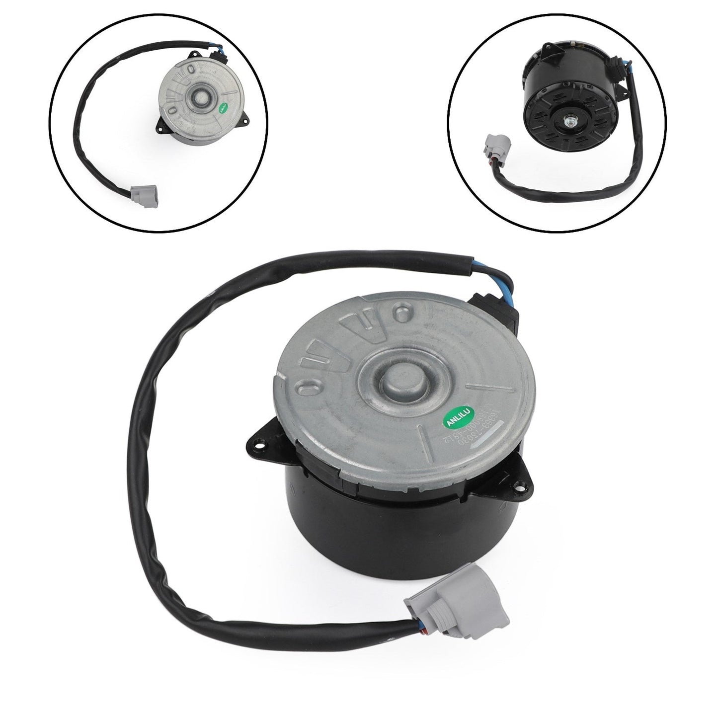 Motore della ventola di raffreddamento adatto per Lexus RX35 RX400H RX450H lato passeggero 16363-20390 generico