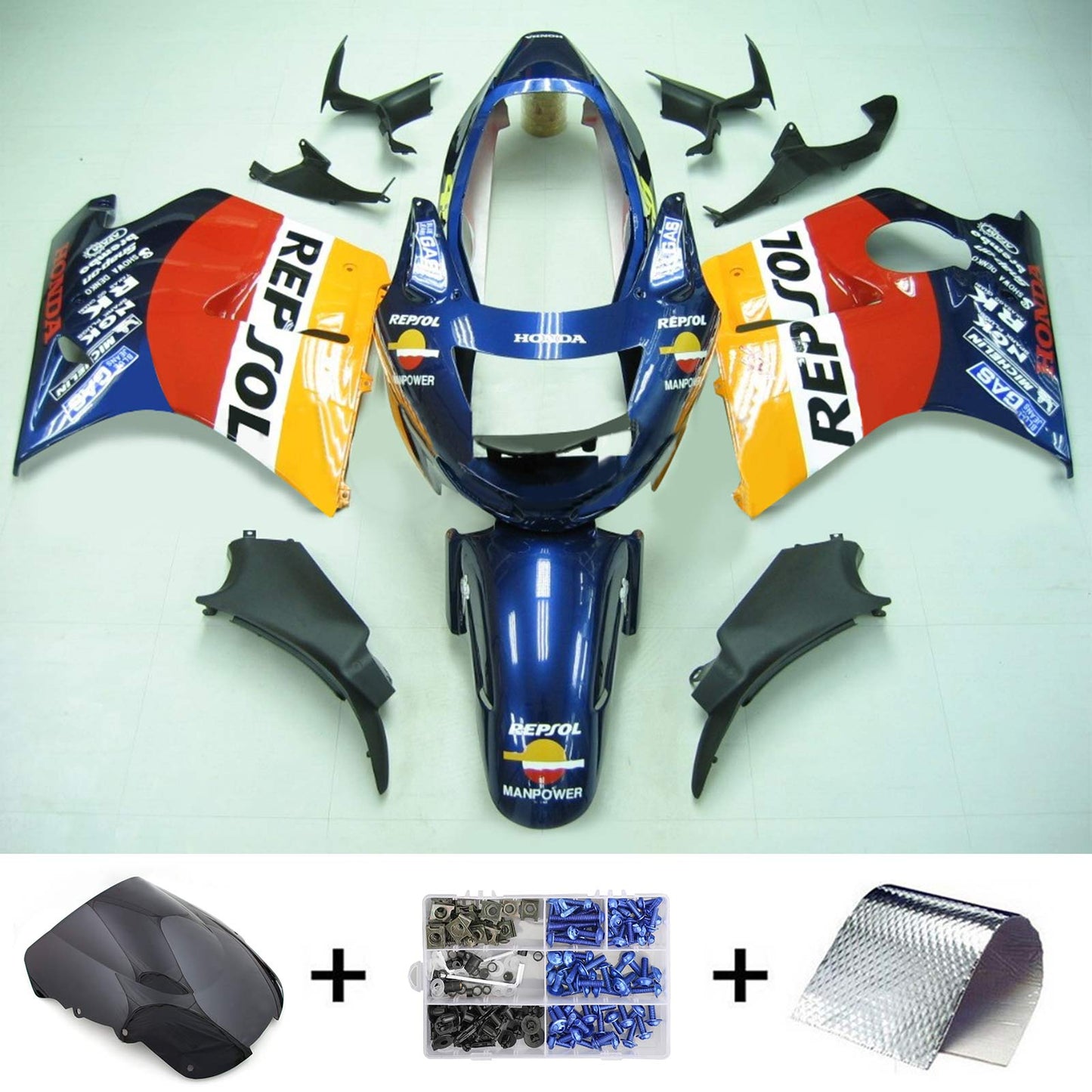 Kit carenatura Honda CBR1100XX SuperBlackBird 1996-2007