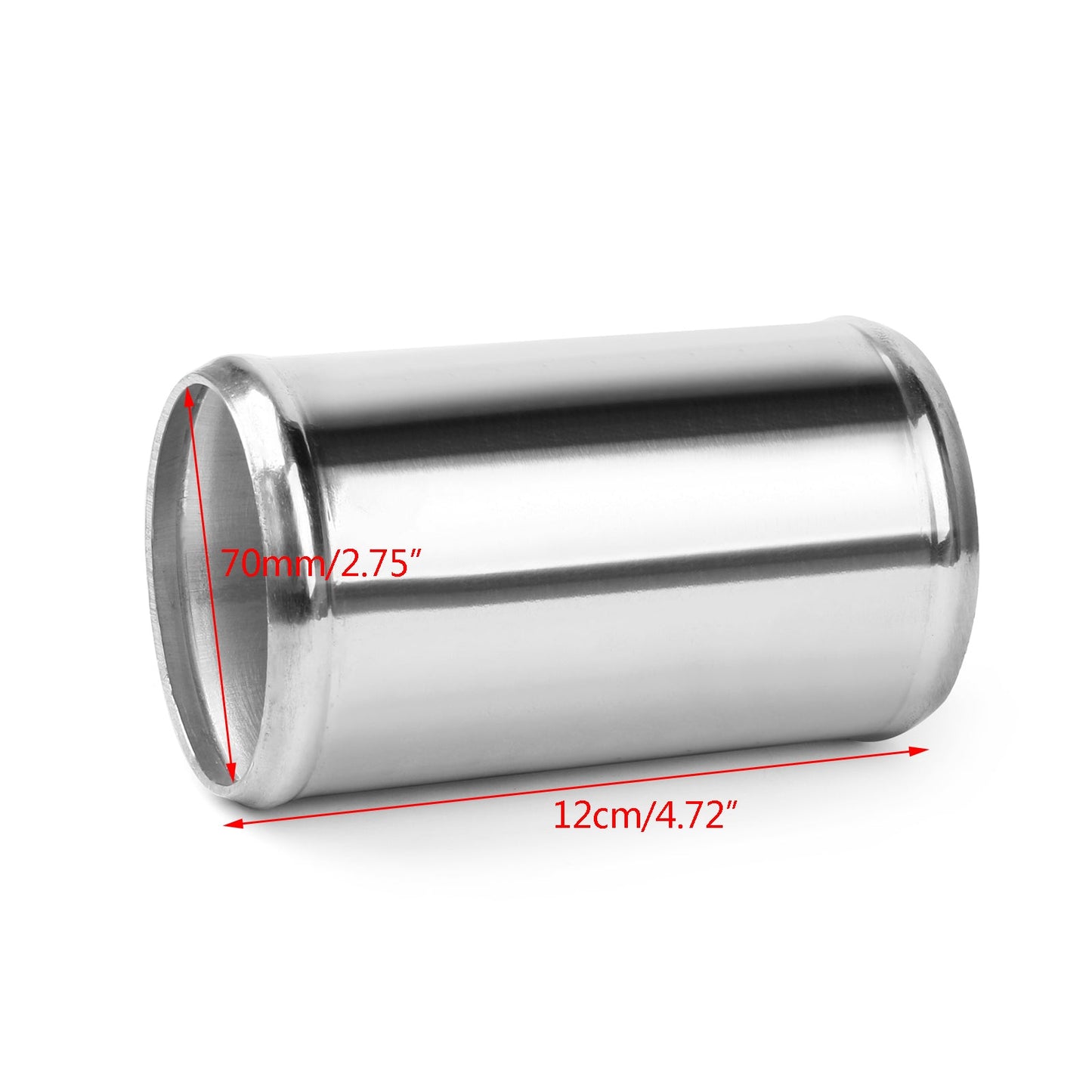 51-76mm Alumi Alloy Auto Car Straight Short Turbo Tubing Tubing Intercooler Pipe Generico