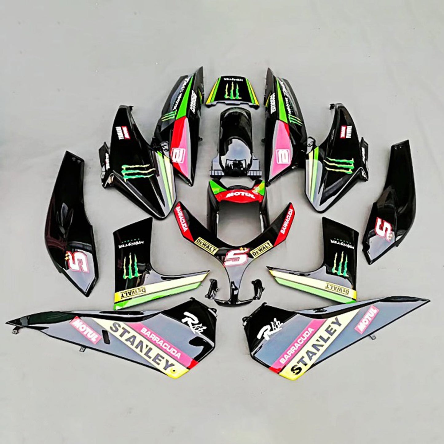 Amotopart Kit carena Yamaha TMAX560 2019-2021 Carrozzeria Plastica ABS