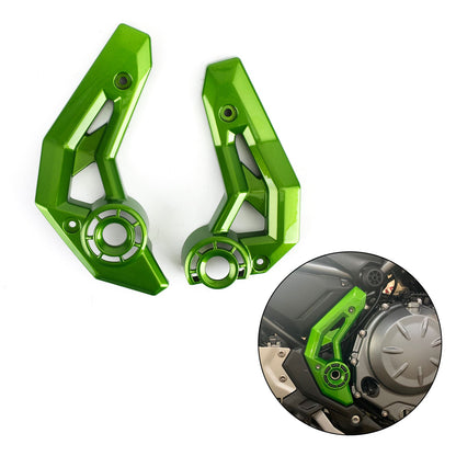 Moto Telaio Laterale Della Copertura Della Protezione Carenatura per Kawasaki Z650 Ninja 650 2017-2020 Generico
