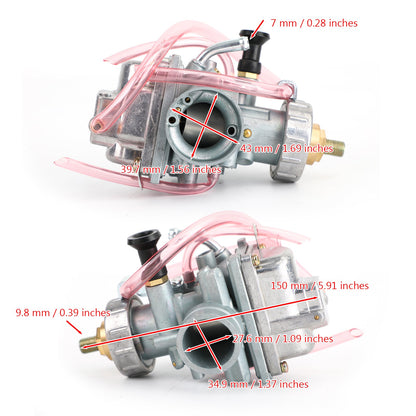 Carburatore Carb adatto per Yamaha BLASTER 200 YFS200 YFS 200 CARBY 1988-2006 Generico