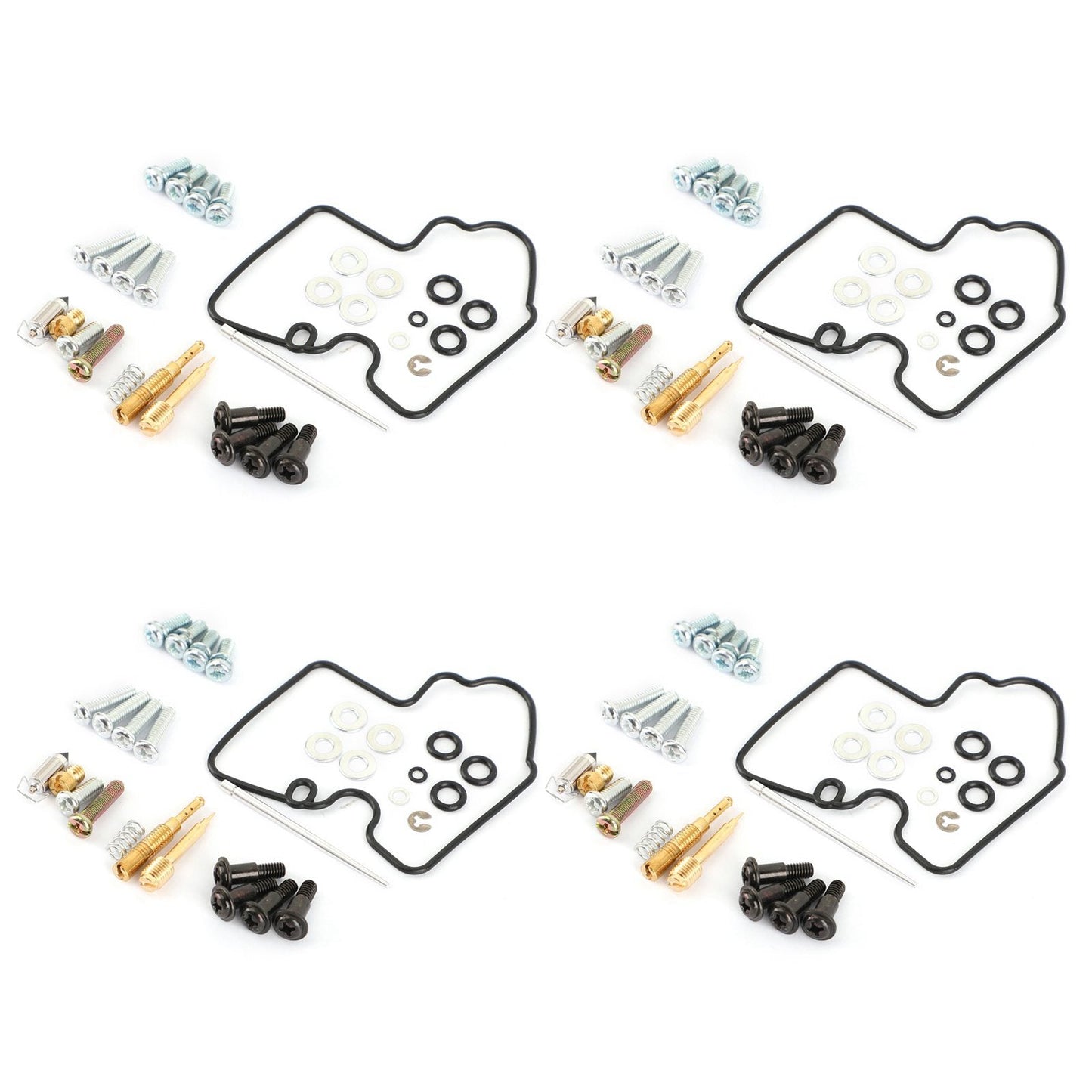 KIT RIPARAZIONE GUARNIZIONI GETTI CARBURATORE CARBURATORE per YAMAHA YZF R6 600 1999-2002 Generico