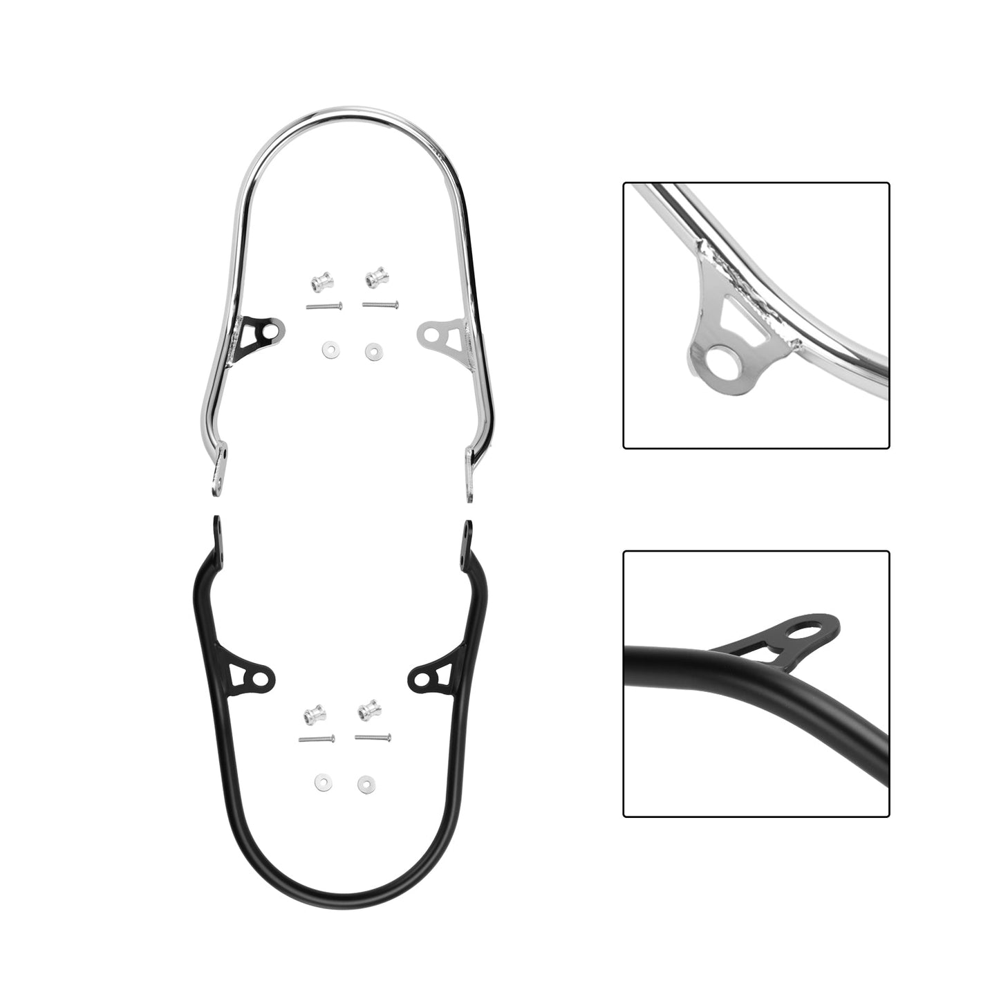 Supporto per bracciolo passeggero posteriore per moto Kawasaki Z900RS 2018-2025