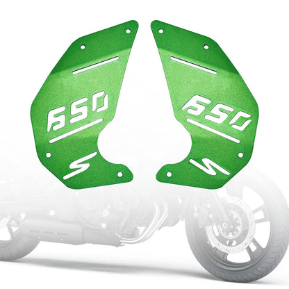 Kawasaki Vulcan S En650 Vn650 2015-2022 Piastra di copertura del motore Pannello laterale verde Cafe