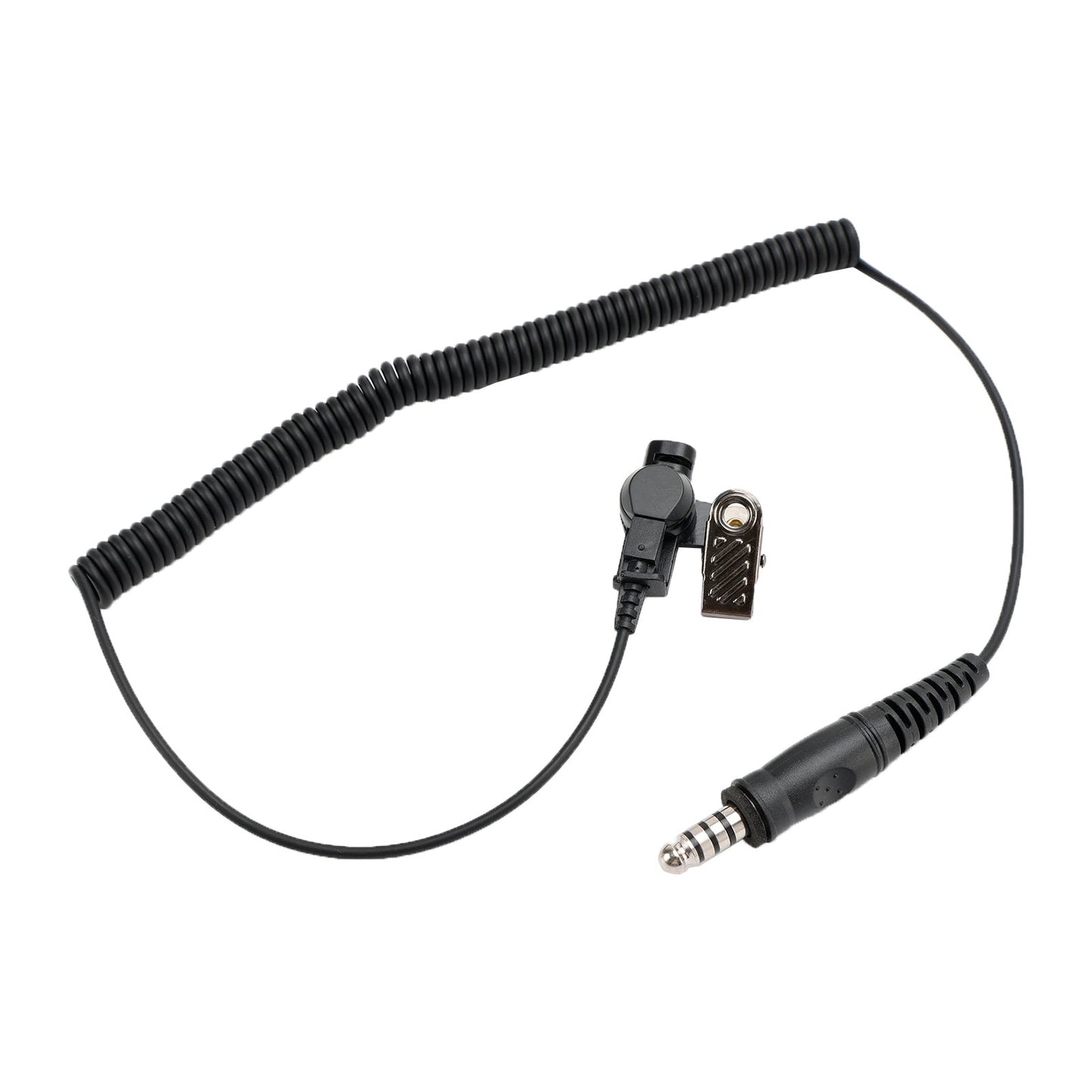 7.1-A3 Auricolare con tubo dell"aria trasparente ad ascolto singolo Cuffia intraauricolare da 7,1 mm